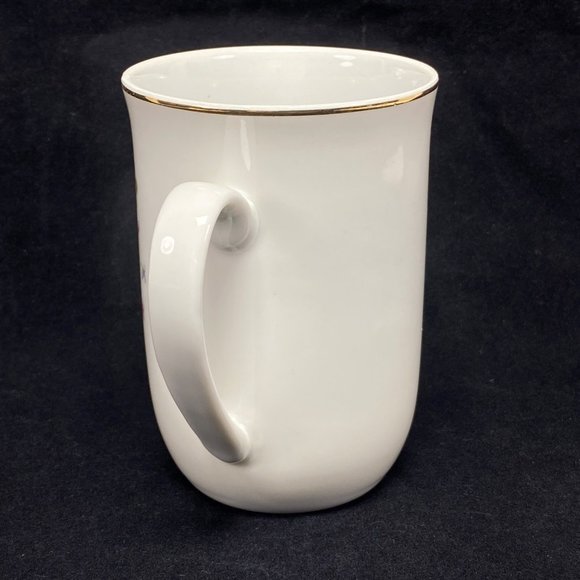 Vintage Coffee Mug Tea Cup Spring Flower Garden Butterfly Norleans Japan - Picture 5 of 12